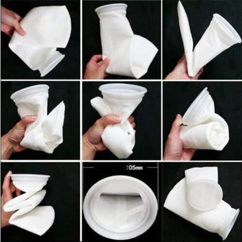 AUXPhome (Pack of 24) - Replacement SPA Micro Fiber Sock Filter Bag ，Polyester Felt Filter Bag, High Efficiency Filter Bag for S