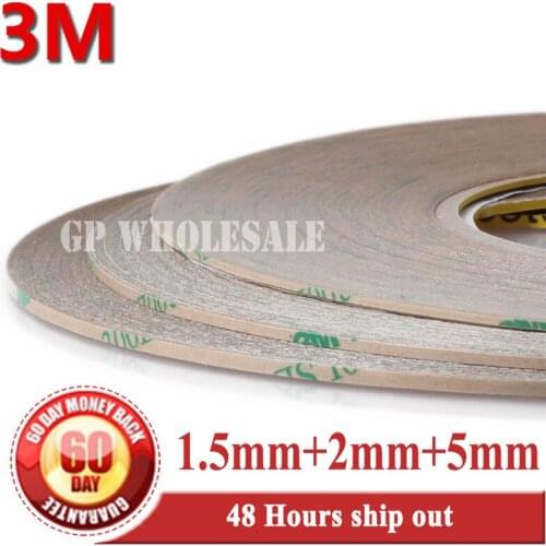 3 Wide (1.5mm+2mm+5mm) Super Bond 3M 300LSE Double Adhesive Clear Sticker for iphone ipad 2 Galaxy HTC Display Digitzer Screen