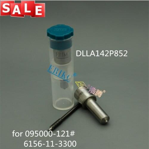 ERIKC DLLA142P852 093400-8520 Common Rail Diesel Nozzle DLLA 142 P 852 Fuel Injector Nozzle For KOMATSU 095000-1211 6156113300