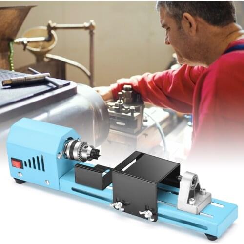 Miniature Bead Small Lathe Polishing Cutting Lathe Machine Mini Diy Woodworking Round Bead Carving Grinding Drilling Machine New