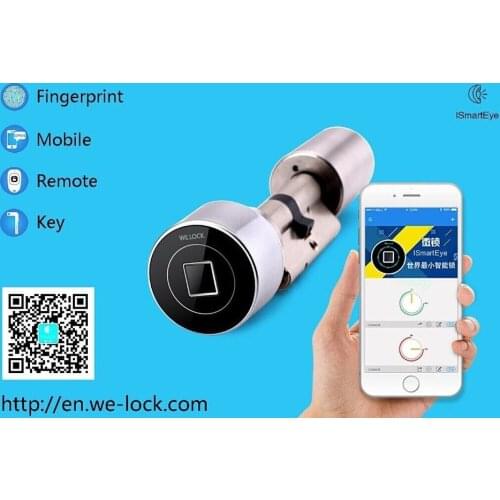 2021 New APP control door lock Fingerprint door lock electronic door Lock Cylinder L3 70mm 80mm 90mm DHL Free shipping