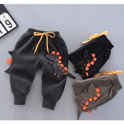 New Spring Winter Girls Leggings Drawstring Pants Childrens Long Trousers Kids Cartoon Clothing Trousers Boys Girls Harem Pants