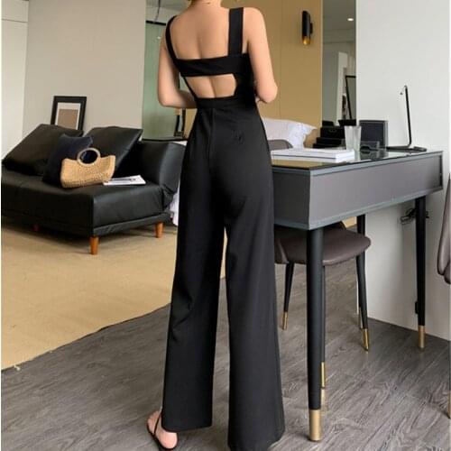 Женские однотонные комбинезоны SMTHMA China At AliExpress