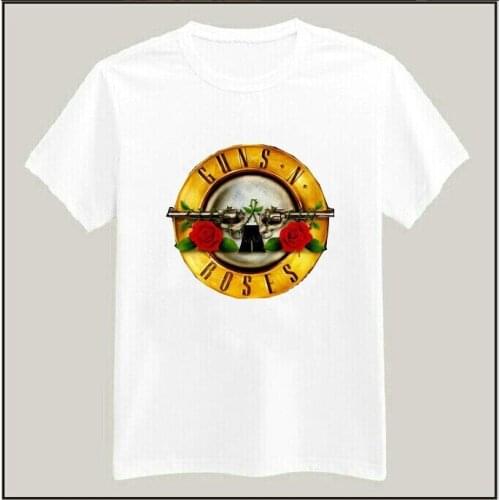 Women Tshirt gun rose Print Casual Cotton Funny Shirt Top Tee Whtie Brand Hipster Plus Size Camiseta HH305-223