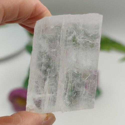 1pc Large Natural Optical Calcite Raw White Iceland Spar Mineral Specimen Quartz Crystal Reiki Healing Stone