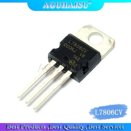 10PCS L7806CV TO220 L7806 TO-220 7806 LM7806 MC7806 new and original IC