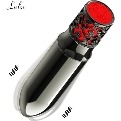 10 Speeds G-Spot Bullet Vibrator For Women Clitoris Stimulator USB Rechargeable Mini Powerful Dildo Anal Sex Toys For Adults