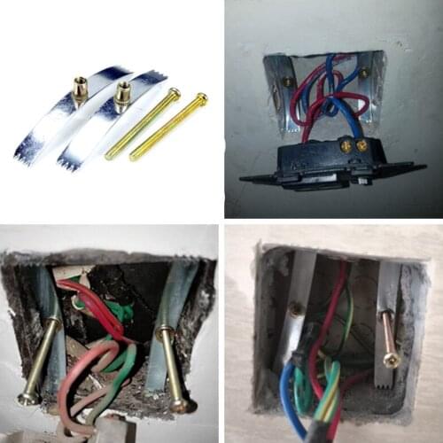 86 Type Dark Box repair screw manganese steel Mount Box Cassette repair replace old Switch Socket Junction box fixed Device