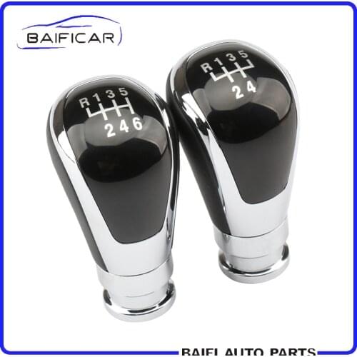 Baificar Brand New Genuine 5&6 Speed Manual Stick Gear Shift Knob Lever Shifter For Skoda Superb Yeti Rapid Octavia Fabia