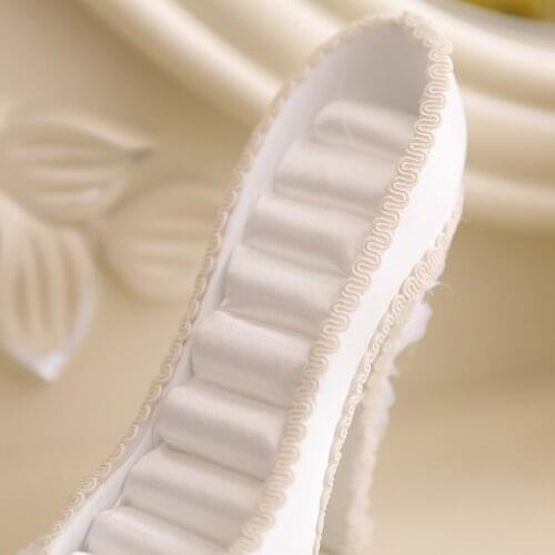 White Wedding Party Fantasy Jewelry Display Stand Holder Racks High Heels