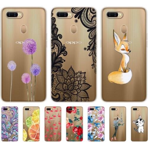 For OPPO A5S Case 6.2" Soft Silicon TPU Back Phone Cover For Oppo A 5S OppoA5s CPH1909 Bumper Bag Fundas Coque Shell