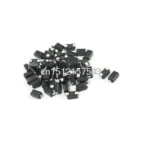 DO-214AC Package 600V 1A Semiconductor Rectifier Diode M10 50pcs