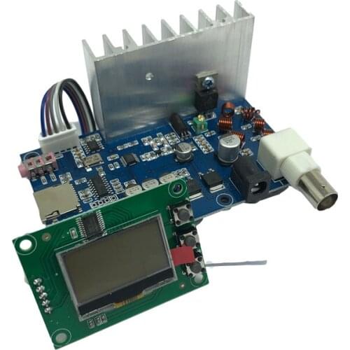 FM transmitter radio station PLL stereo digital frequency Kit + LCD digital display