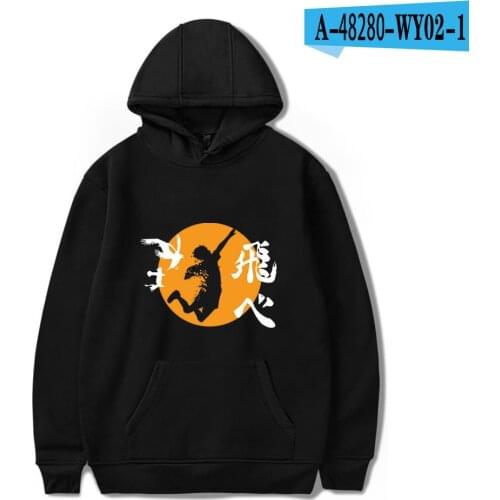 Haikyu!! Anime Hoodies Sweatshirts Casual Jacket Adult Children Kids Sizes Hinata Shoyo Cosplay Pullover Jersey Unisex