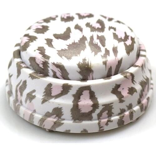 Life interactive gift Newest leopard print design 30s sound button can recording your own voice M10