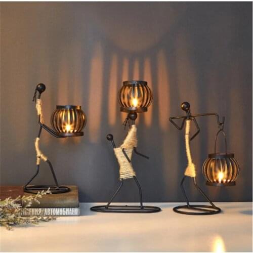 LUOSB Decorative Candlesticks