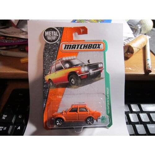 Matchbox 1:64 70 Datsun 510 2017 Collect Metal die-casting car model boy toys