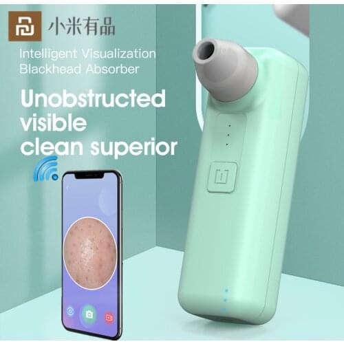 New Visual Blackhead Remover 20x Magnification Vacuum Clean Face Skin Care Pimples Removal Deep Cleaning Tool From Xiaomi Youpin