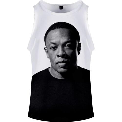 Sport Tank Tops Tanktops Sleeveless Shirts Running Dr.dre Workout Fitness Slim Compression