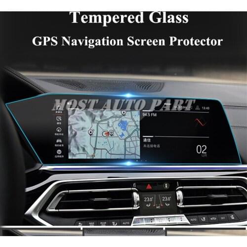 For BMW X7 G07 Tempered Glass GPS Navigation Screen Protector 2019 Car Decoration Car Accesories Interior