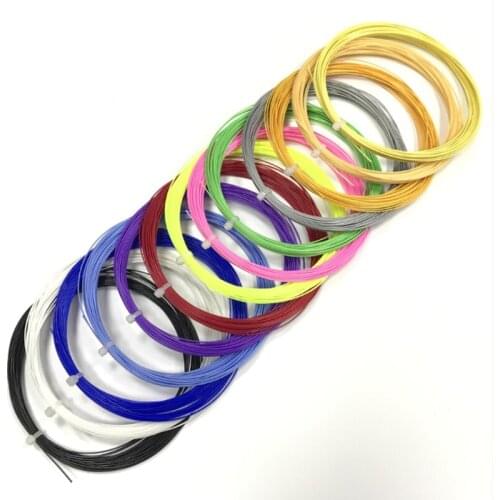 1Pc Badminton String Line Badminton Training Racket String Multicolor Badminton Racquet Line 0.7MM*10M