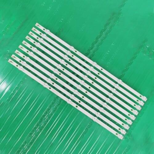 9pcs x LED Backlight Strip 5 lamp for Philips 50"TV 50USK1810T2 k500wdc2 a2 4708-K50WDC-A2113N11 50PUT6023 50put6002