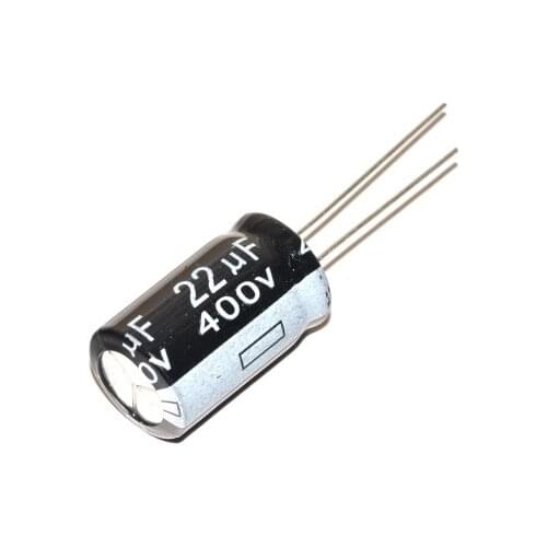 20PCS 400V 22UF 13*21mm 13x20mm Aluminum Electrolytic Capacitor 400V/22UF 13mm*21mm