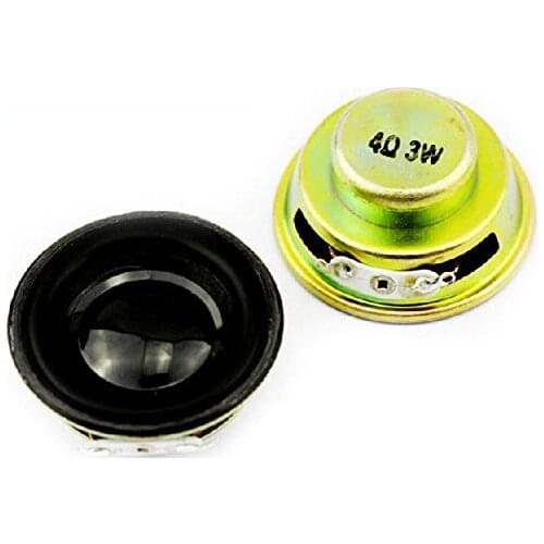 3W 4R Speaker Horn Diameter 40MM 3 Watt 4 ohm Mini Speakers Amplifier Rubber Gasket Loudspeaker Trumpet Speaker For Arduino