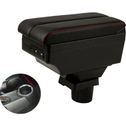For Mini Coupe R50 Cooper S R53 armrest box double layer with usb interface