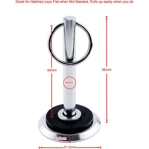 Boat Hatch Cover Pull Button Lift Pull for Boat Yacht Fishing Engine Cover Floor Storage Loft Ladders