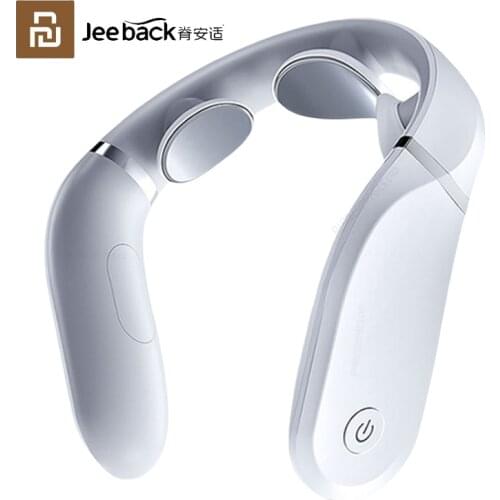 Jeeback Cervical Massager G2 TENS Pulse Back Neck Massager Far Infrared Heating Health Care Relax Work