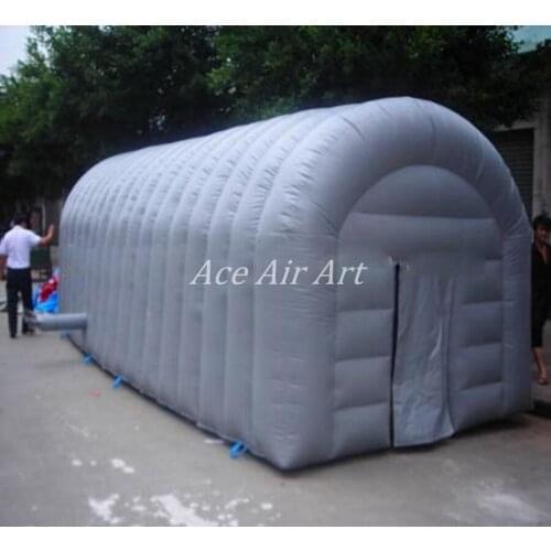 Customized Oxford made inflatable channel,mini entrance tunnel tent,toy tunnel work station shelter for sale