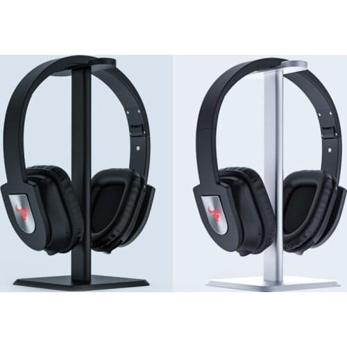 New head-mounted metal bracket detachable earphone holder Internet cafe computer universal hanger display shelf