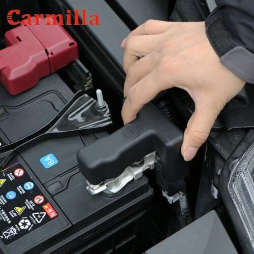 ABS Car Battery Electrode Negative Clamp Clips Terminal Cover for Nissan Quest RE52 Pathfinder Infiniti QX60 2011 - 2018