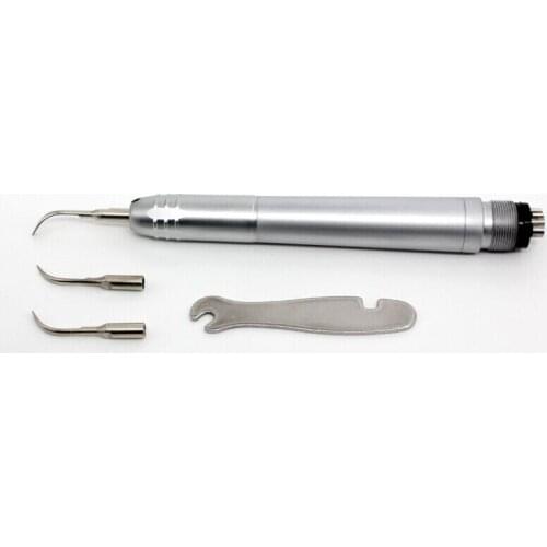 Dental pneumatic scaler with cleaning function to remove calculus, tartar and smoke stains oral material equipment