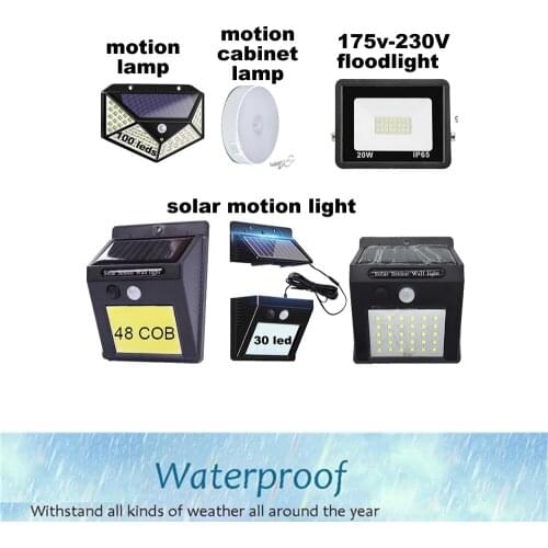 LED 3 Modes Garden Solar LED Lights Outdoor Solar Lamp Motion Sensor 270 Degree Waterproof IP65 Solar Security Light indoor home