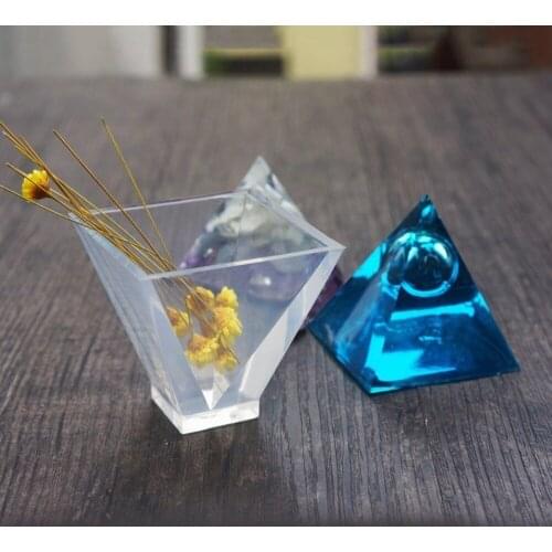 Triangular Pyramid Mould For Resin Jewelry Making Mould DIY Hand Craft