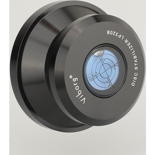 VIBORG LP320B Record Weight Stabilizer LP Disc Stabilizer Turntable Vinyl Clamp HiFi Premium Audiophile Grade Vinyl Vibration