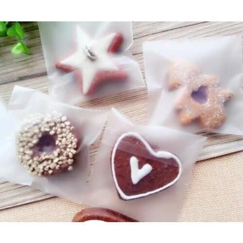 100 Pcs lot Cellophone Candy Party Packaging Bag Clear Cookie Sweet Wedding Birthday Full Stock Clearance