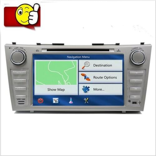 1024*600 Double 2 Din Quad Core 8" Android 6.0 Car DVD GPS Navigation For Tosyota Camry 1024*600 HD Head Unit Car Stereo