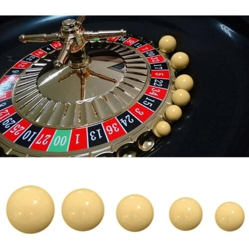 3pcs Russian Roulette Ball Casino Roulette Game Replacement Ball Resin Ball