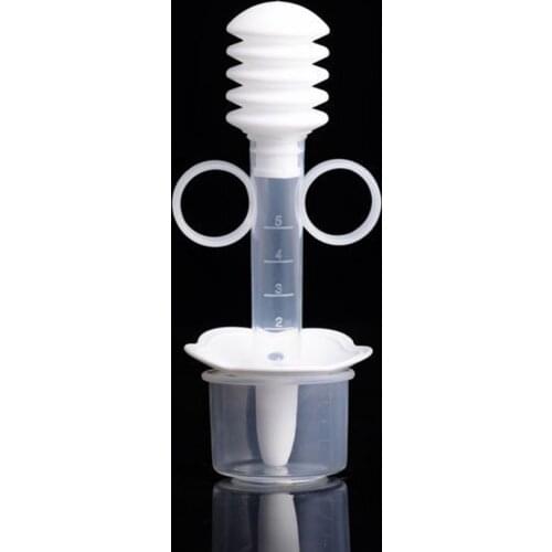 5ml Baby Liquid Feeding Baby Medication Device Utensil Kid Given Medicines Infants Syringe Device Needle Style