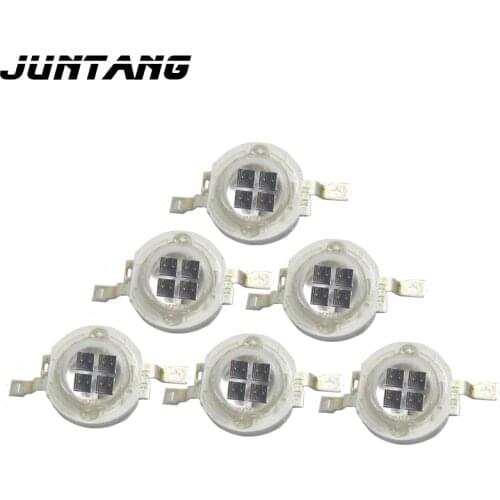 5pcs High power LED3W5W lamp beads infrared 660nm730nm 850nm 940nm chip emitting light COB night vision CCTV camera monitor