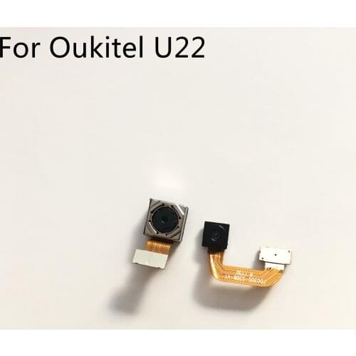 Used Oukitel U22 Back Camera Rear Camera 2.0+8.0MP Module For Oukitel U22 MTK6580A Quad Core 5.5'' HD 720*1280 Smartphone