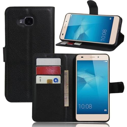 Huawei Honor 5C Euro Version NO Fingerprint Hole Case Coque Funda Wallet Flip Cover Leather Case for Huawei Honor 5C Cover