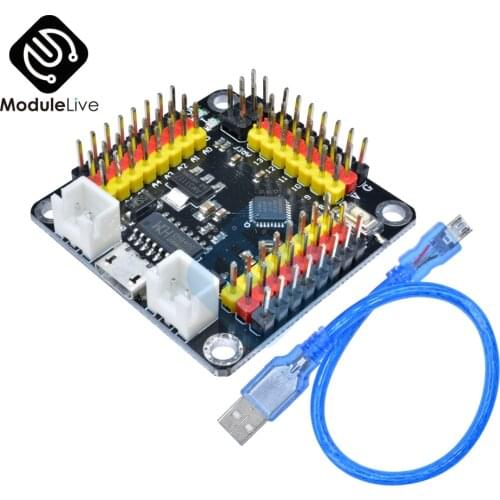 DM Strong Series Soldered Expansion Module CH340 ATMEGA328P NANO V3.0 Replaces FT232RL with USB Cable Board for Arduino