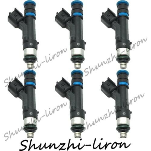 6pcs 0280158020 Fuel Injector Nozzle For Dodge Dakota Jeep Nitro Ram 1500 Liberty Raider 3.7L 04-12 53032701AA Brand NEW