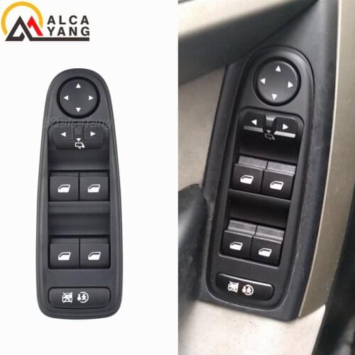 Power Window Main Switch 6554YH 6554.YH For Citroen C4 4 Picasso 2008-2013 For Peugeot Regulator Electric Folding car styling