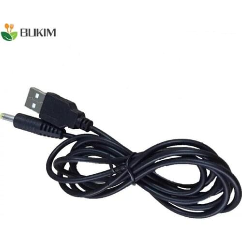 BUKIM USB A to DC 5V 4.0mm/1.7mm Power Adapter Cable Lead 80cm Charger replacement fit for Sony PSP1000/2000/3000