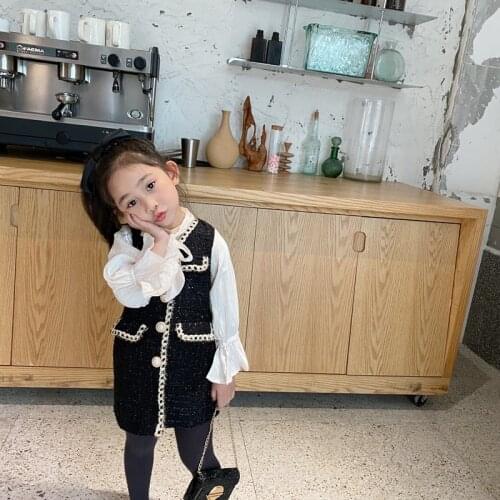 Keelorn Girls Princess Patchwork Dress 2020 New Fashion Party Costumes Kids Bowtie Casual Outfits Baby Lovely Suits for 2 7Y